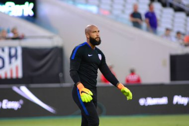 ABD Futbol Takımı 6 Eylül 2016 'da Jacksonville Florida EverBank Field' da Trinidad & Tobago 'ya ev sahipliği yaptı..