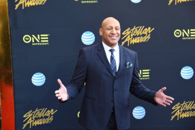 24 Mart 2018 Cumartesi günü Las Vegas 'taki Orleans Resort' ta düzenlenen 33. Yıldız Ödülleri Kırmızı Halı sırasında ünlüler.