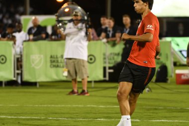 30 Temmuz 2019 'da Orlando Florida' da Disney 'in Vahşi Spor Dünyası' nda MLS All-Star Yetenek Yarışması. 