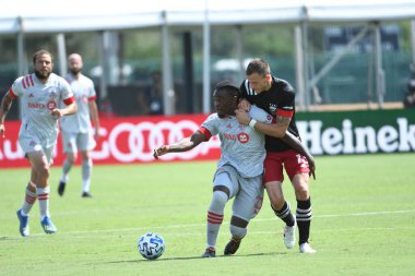 Toronto FC, 13 Temmuz 2020 tarihinde Orlando Florida 'da düzenlenen ESPN Wild World of Sports' ta düzenlenen MLS Back Tournament sırasında D.C. United ile karşı karşıya geldi.. 