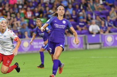 Orland Pride, 25 Ağustos 2018 'de Orlando Florida' daki Exploria Stadyumu 'nda Chicago Red Stars' a ev sahipliği yapıyor..  