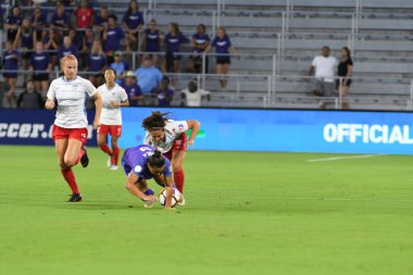 Orland Pride, 25 Ağustos 2018 'de Orlando Florida' daki Exploria Stadyumu 'nda Chicago Red Stars' a ev sahipliği yapıyor..  
