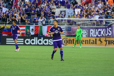 Orlando City, 24 Ağustos 2016 'da Orlando Florida' daki Kamp Dünyası Stadyumunda Toronto FC 'ye ev sahipliği yaptı..