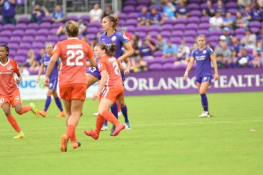Orlando Pride, 27 Haziran 2018 tarihinde Orlando City Stadyumu 'nda Houston Dash' e ev sahipliği yaptı..  