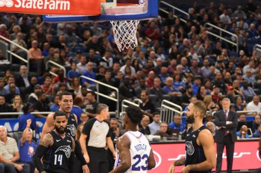 Orlando Magic, Philadelphia 76ers 'ı 14 Kasım 2018' de Orlando Florida 'daki Amway Center' da ağırlıyor.. 