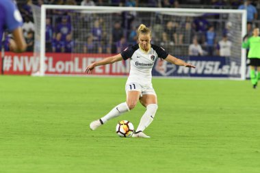 Orlando Pride, 23 Mayıs 2018 'de Orlando Florida' daki Exploria Stadyumu 'nda Kuzey Carolina Cesareti' ne ev sahipliği yapmaktadır..  