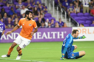 Orlando City SC, 22 Eylül 2018 'de Florida Exploria Stadyumu' nda Houston Dynamo 'yu ağırladı..
