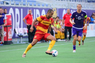 Orlando City SC, 29 Haziran 2016 'da Orlando Florida' daki Kamp Dünyası Stadyumu 'nda Fort Lauderdale Strikers' a ev sahipliği yaptı..