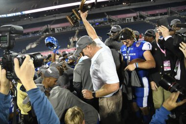 Georgia State Face Batı Kentucky Cure Bowl sırasında 16 Aralık 2017 'de Orlando Florida' daki Citrus Bowl 'da.  