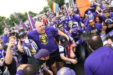 Orlando City 26 Temmuz 2018 'de Florida Exploria Stadyumu' nda NYC FC 'ye ev sahipliği yaptı. Fotoğraf: Marty Jean-Louis