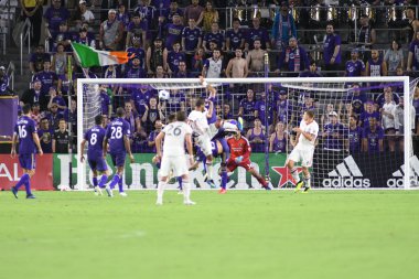 Orlando City 14 Temmuz 2018 'de Florida Exploria Stadyumu' nda Toronto FC 'ye ev sahipliği yaptı. Fotoğraf: Marty Jean-Louis