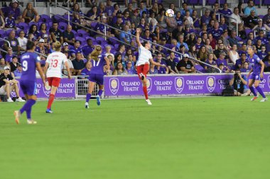 Orland Pride, 25 Ağustos 2018 'de Orlando Florida' daki Exploria Stadyumu 'nda Chicago Red Stars' a ev sahipliği yapıyor..  
