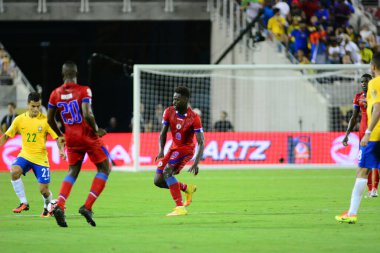 Brezilya, 8 Haziran 2016 tarihinde Orlando Florida 'daki Copa America Centenario' da Haiti ile karşılaştı..