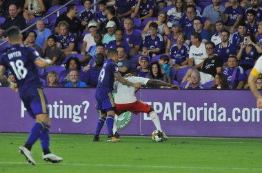 Orlando City 27 Eylül 2017 'de Orlando City Stadyumu' nda New England Devrimi 'ne ev sahipliği yaptı..  