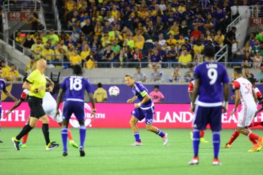 Orlando City SC, 18 Haziran 2016 'da Orlando Florida' daki Camp World Stadyumu 'nda San Jose Depremleri' ne ev sahipliği yaptı..
