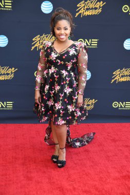 24 Mart 2018 Cumartesi günü Las Vegas 'taki Orleans Resort' ta düzenlenen 33. Yıldız Ödülleri Kırmızı Halı sırasında ünlüler.