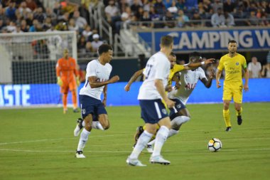 Paris Saint-Germain, Tottenham Hotspur 'a karşı 22 Temmuz 2017' de Orlando Florida 'daki Citrus Bowl' da.   