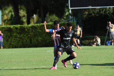 30 Temmuz 2019 'da Orlando Florida' daki Disney 'in Vahşi Spor Dünyası' nda düzenlenen MLS Allstar Haftası sırasında MLS Homegrown oyunu.