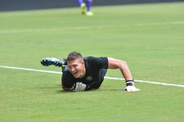Orlando City 15 Nisan 2017 'de Florida, Orlando' daki Citrus Bowl 'da Los Angeles Galaksisine ev sahipliği yaptı..  