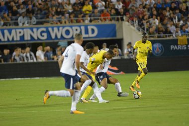Paris Saint-Germain, Tottenham Hotspur 'a karşı 22 Temmuz 2017' de Orlando Florida 'daki Citrus Bowl' da.   