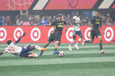 1 Ağustos 2018 tarihinde Atlanta 'daki Mercedez Benz Stadyumu' nda tüm yıldızlar Juventus 'a karşı..  