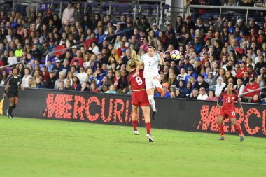 ABD, 7 Mart 2018 tarihinde Orlando City Stadyumu 'ndaki SheBelives Kupası' nda İngiltere ile karşı karşıya geldi..