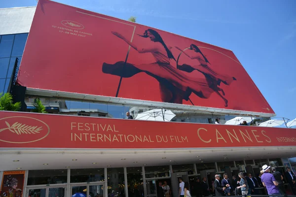 Årliga Filmfestivalen Cannes Palais Des Festival Cannes Frankrike Den Maj — Stockfoto