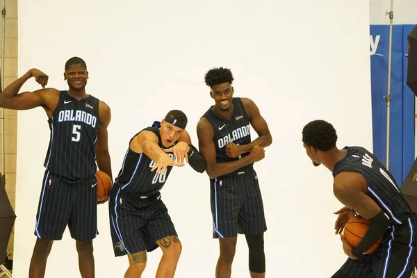 Orlando Magic Media Dag Het Amway Center Orlando Florida September — Stockfoto