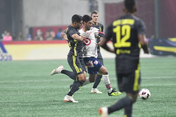 Mls All Star Juventus Mercedez Benz Stadium Atlanta Georgia Den — Stockfoto