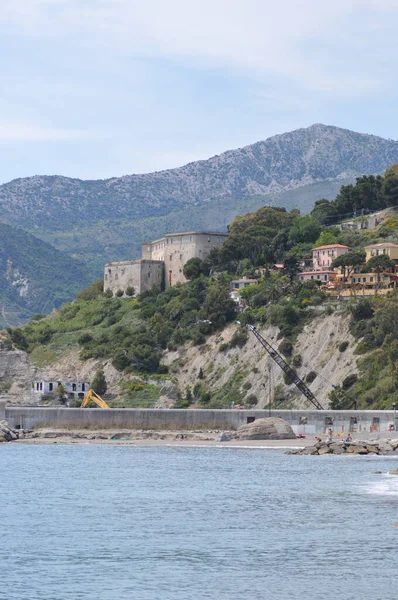 Bela Cidade Ventimiglia Itália Maio 2014 — Fotografia de Stock