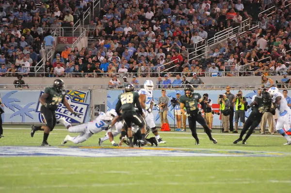 Észak Karolina Szembesül Baylor Russell Athletic Bowl Camping World Stadium — Stock Fotó