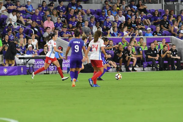 Orland Pride Gastgeber Der Chicago Red Stars Exploria Stadium August — Stockfoto