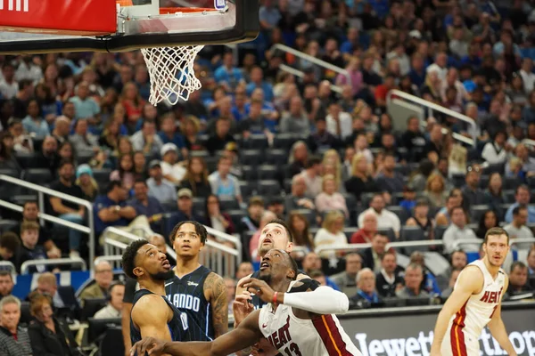 Jogo Basquete Temporada Nba Orlando Magic Miami Heat Janeiro 2020 — Fotografia de Stock