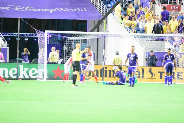 Orlando City Ospita Terremoti San Jose Camping World Stadium Orlando — Foto Stock