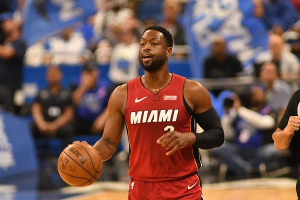 Orlando Magic Hostí Miami Heat Amway Center Orlandu Floridě Října — Stock fotografie