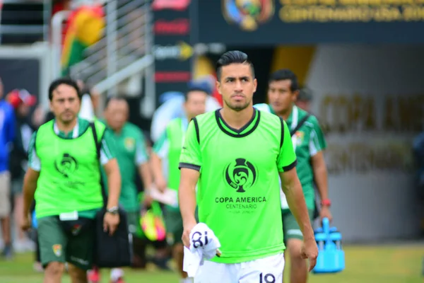 Bolivia Enfrenta Panamá Durante Copa American Centenario Orlando Florida Camping — Foto de Stock