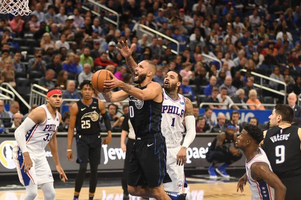 Orlando Magic Accueille Les 76Ers Philadelphie Amway Arena Orlando Floride — Photo