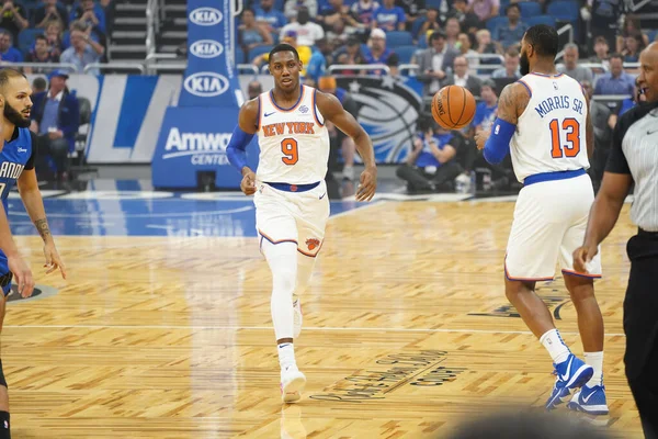 Orlando Magic Host New York Knicks Amway Center Orlando Forida — Stock Photo, Image