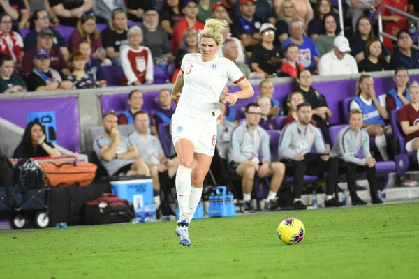 5 Mart 2020 'de Orlando Florida' daki Exploria Stadyumu 'nda düzenlenen 2020 SheBelieves Kupası' nda ABD - İngiltere Karşılaşması 