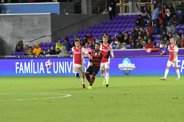 Ajax Flemengo Allo Orlando City Stadium Giovedì Gennaio 2019 — Foto Stock