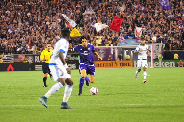 Orlando City Hospedar Montreal Impacto Estádio Mundial Camping Outubro 2015 — Fotografia de Stock