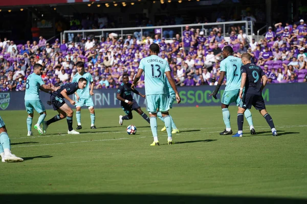 Orlando City SC 20 Nisan 2019 'da Orlando City Stadyumu' nda Vancouver Whitecaps 'a ev sahipliği yapıyor. Fotoğraf: Marty Jean-Louis