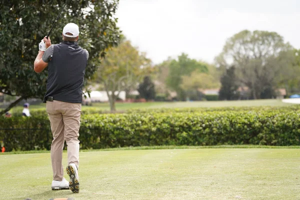 Durante Rodada Final Arnold Palmer Invitational 2020 Bay Hill Club — Fotografia de Stock