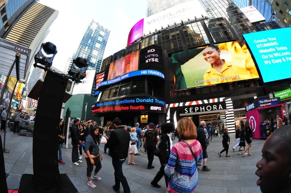 Weitwinkelansichten Von New York City Mai 2016 — Stockfoto