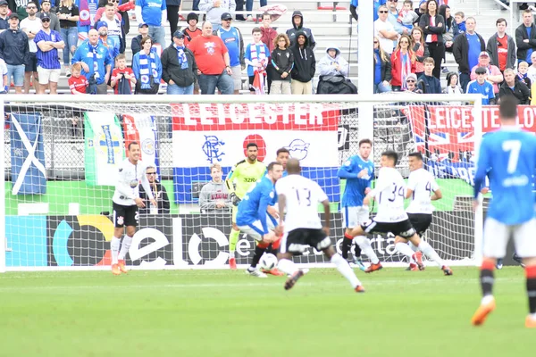 Rangers Corinthians Alatt Florida Cup Spectrum Stadium Január 2018 Orlando — Stock Fotó