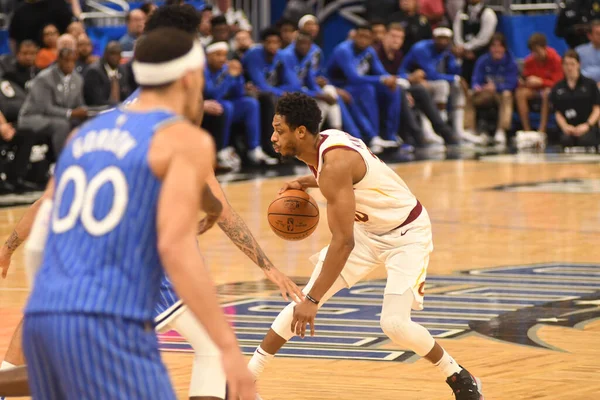 Orlando Magic Empfangen Donnerstag Den März 2019 Die Cleveland Cavaliers — Stockfoto