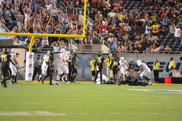 Észak Karolina Szembesül Baylor Russell Athletic Bowl Camping World Stadium — Stock Fotó