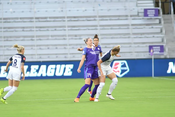 Orlando Pride Recebe North Carolina Courage Exploria Stadium Maio 2018 — Fotografia de Stock