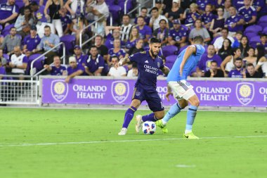 Orlando City 26 Temmuz 2018 'de Florida Exploria Stadyumu' nda NYC FC 'ye ev sahipliği yaptı. Fotoğraf: Marty Jean-Louis