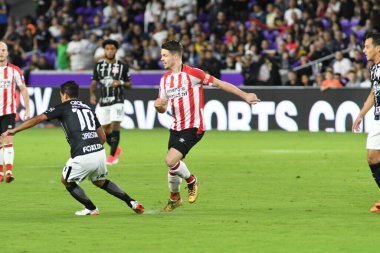 Korintliler, 10 Ocak 2018 'de Orlando City Stadyumu' nda düzenlenen Florida Kupası 'nda PSV Eindhoven' a karşı..  